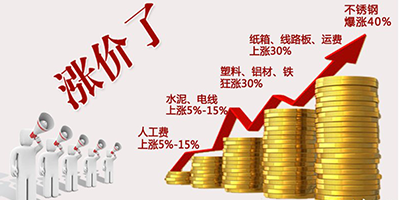 鋼材水泥漲價(jià)啦！昌久地板價(jià)格調(diào)整！